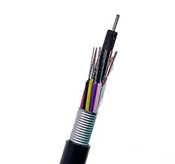 На открытом воздухе 24 режима кабеля G652D стекловолокна ядра GYTS FTTH одиночных для сообщения