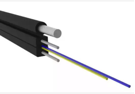 Наружный оптоволоконный кабель 1/2/4 Core G657A 2 км Многомодовый кабель FTTH Drop GJYXCH