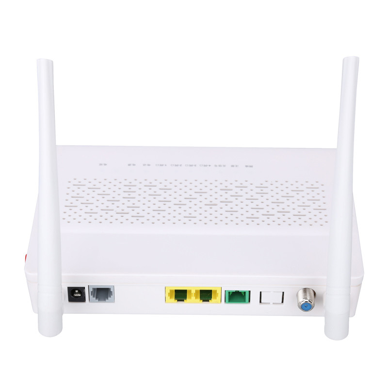 2.4GHz Multi цвет FTTH ONU ONT БАКОВ CATV функции XPON ONU 1FE 1GE WIFI белый