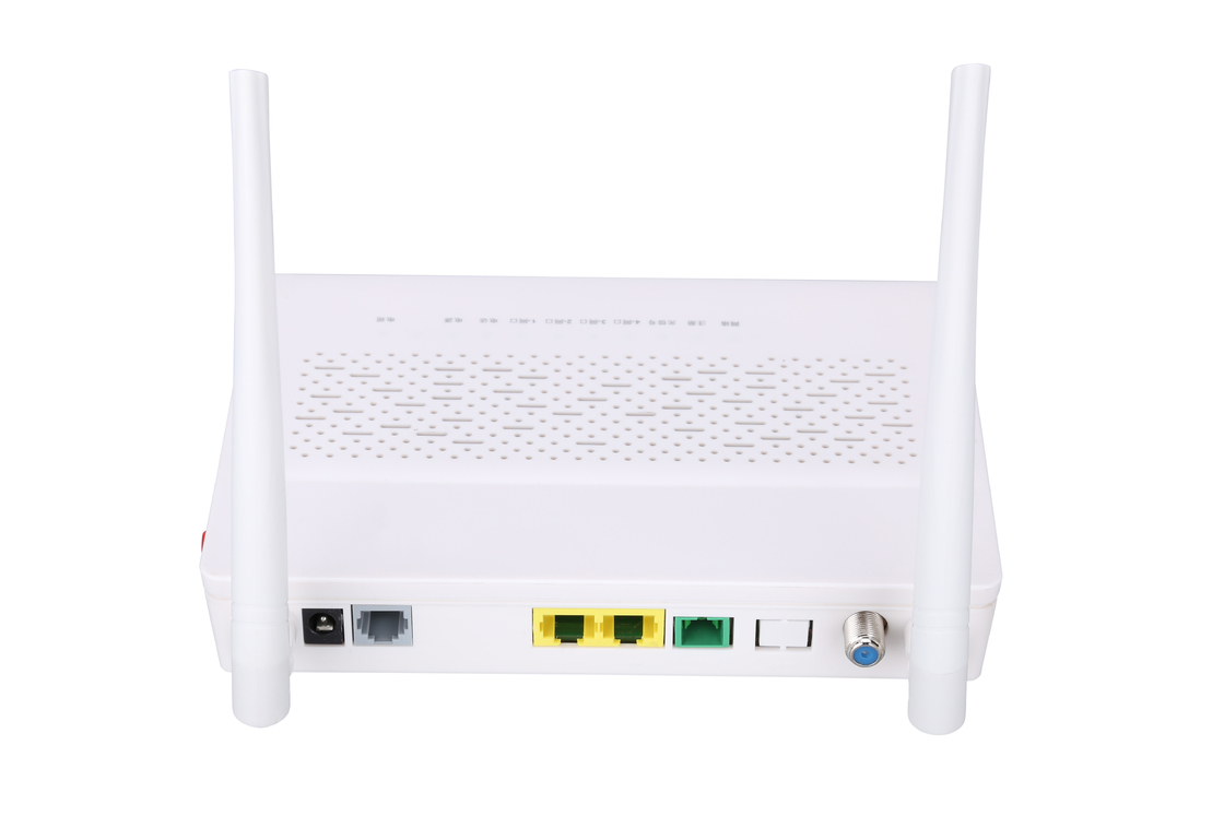 2.4GHz Multi цвет FTTH ONU ONT БАКОВ CATV функции XPON ONU 1FE 1GE WIFI белый