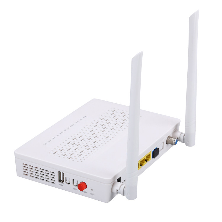 Частота 2.4G увеличения режима 5DBI БАКОВ CATV 2T2R TX 1310nm RX 1490nm FTTH ONU ONT 3FE 1GE WIFI