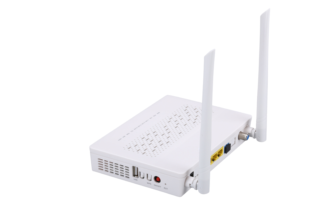 Частота 2.4G увеличения режима 5DBI БАКОВ CATV 2T2R TX 1310nm RX 1490nm FTTH ONU ONT 3FE 1GE WIFI