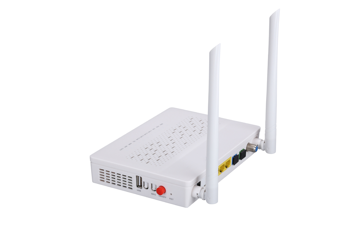 2T2R БАКИ CATV режима GPON EPON ONU 3FE 1GE WIFI удваивают модем волокна FTTH ONU
