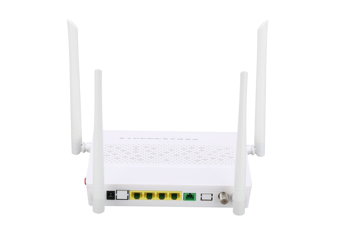 Волокно одиночного режима SC модема БАКОВ CATV GPON ONU 4GE 2.4G/5G WIFI одиночное