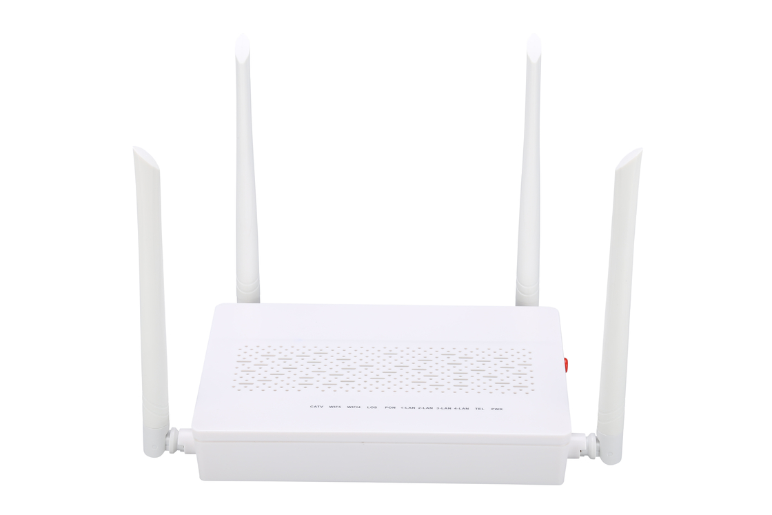 Волокно одиночного режима SC модема БАКОВ CATV GPON ONU 4GE 2.4G/5G WIFI одиночное