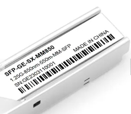 Приемопередатчик оптического волокна 850nm модуля 1.25G 550m приемопередатчика SFP соединителя LC двухшпиндельный