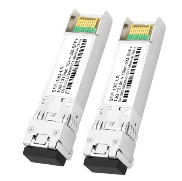 передатчик оптического волокна 3.3V и соединитель приемника 10G SFP LR 10km 1310nm LC