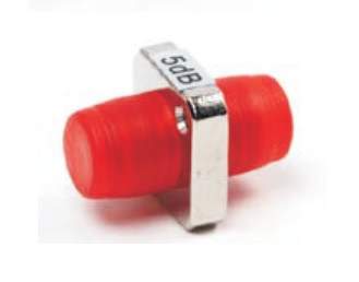 fiber optic  FC to FC Single Mode 5dB  Attenuator  Networks application Wavelength 1260 to 1620nm