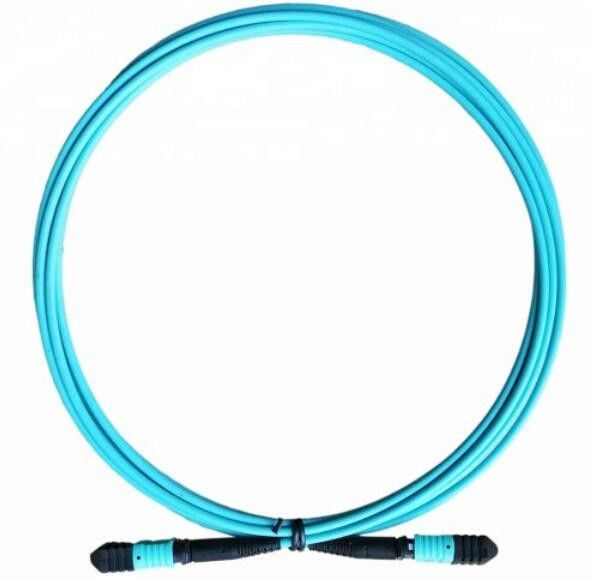 Кабель волокна OM3 MPO 12, гибкий провод SM для модуля QSFP