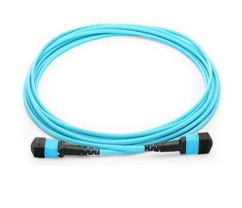 Кабель волокна OM3 MPO 12, гибкий провод SM для модуля QSFP