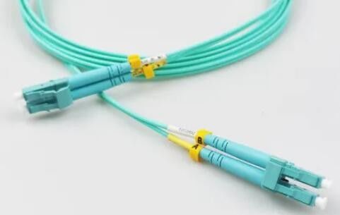 гибкий провод многорежимного волокна 2.0mm, Aqua гибкого провода LC LC Om3