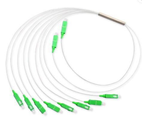 Splitter Plc трубки FTTH стальной, 2 тип однорежимное G657A 8 Splitter мини