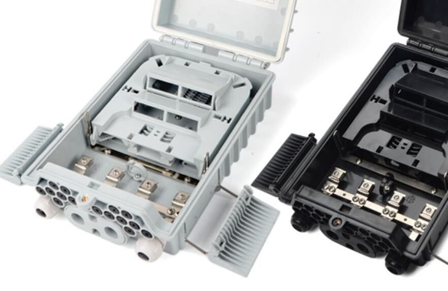 Порт Ftth 2 Inlet+Mid-Span стены оптического волокна совместной коробки на открытом воздухе, выход 16 для кабелей падения