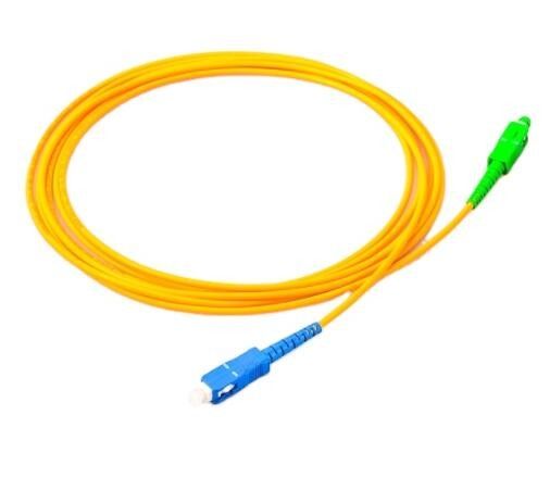 Заплата оптического волокна SM G652D привязывает SC APC к SC UPC 2.0mm 3.0mm