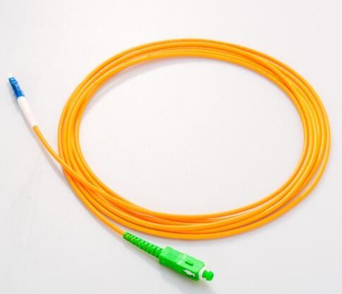 Гибкий провод симплексный LC UPC одиночного режима Sc Lc 3m к SC APC 3.0mm
