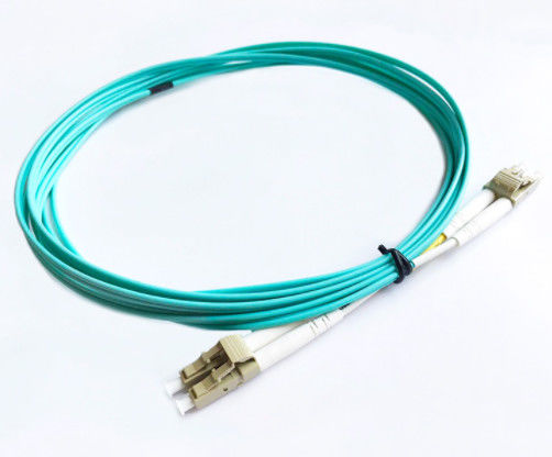 Гибкий провод MM OM3 50/125 оптического волокна FTTH 2mm двухшпиндельный LC UPC