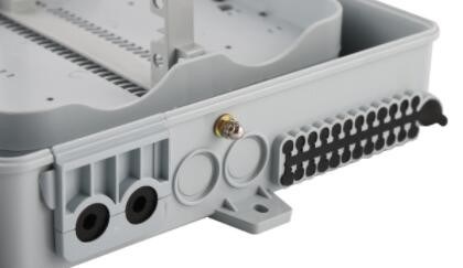 Стена ядра рамки распределения 24 стекловолокна ABS ПК CATV установила SGS