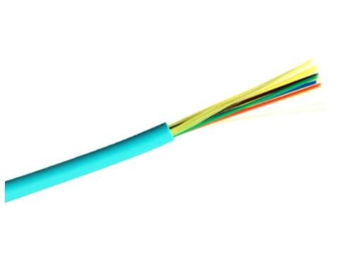 Мультимодная 4 ранг телекоммуникаций кабеля 10G OM3 стекловолокна ядра крытая проектируя