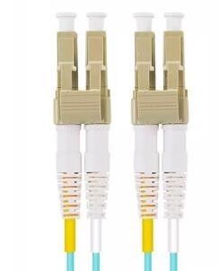 Двухшпиндельная куртка гибкого провода LSZH LC LC OM3 для локальных сетей гигабита