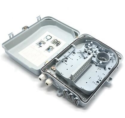 Дуплекс LC ядра SC Simplx 48 шкафа распределения ODP оптического волокна ABS на открытом воздухе 24 гаван