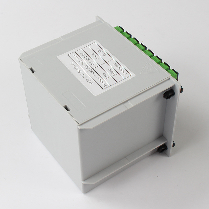 волокно 0.9mm соединителя 1310nm RL 55db SC APC Splitter PLC волокна 1X32