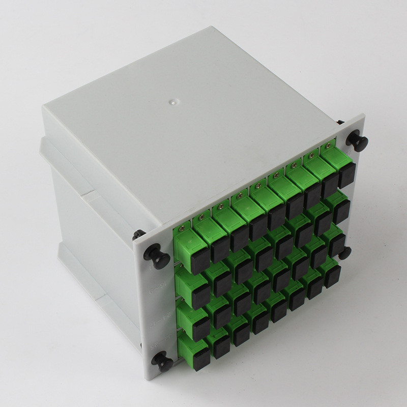 волокно 0.9mm соединителя 1310nm RL 55db SC APC Splitter PLC волокна 1X32
